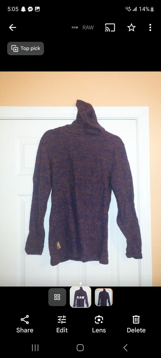 Womens Small Alpaca Hoodie