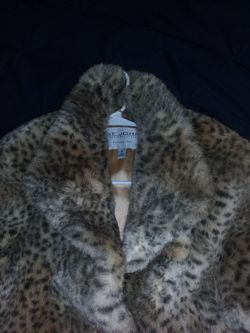 Vintage Animal Print Faux-Fur