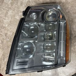 2008-2014 CADILLAC ESCALADE PLATINUM LEFT LH DRIVER OEM LED HEADLIGHT