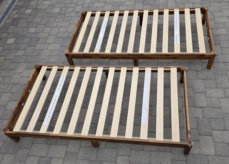 Twin Bed Frames (Mattresses Also Available)