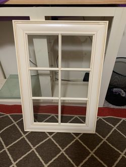 Double Sided Glass Kitchen Cabinet Almost New Never Been Use