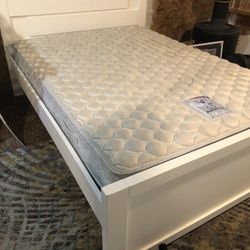 Full Size Bed Frame With Mattress