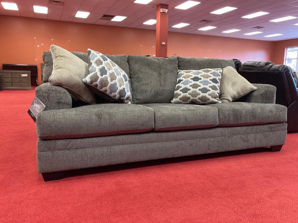 DORSTEN SLATE QUEEN SOFA SLEEPER📌FAST DELİVERY,  FİNANCE AVAİLABLE 