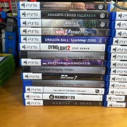 PlayStation 5 / PS5 - Games 