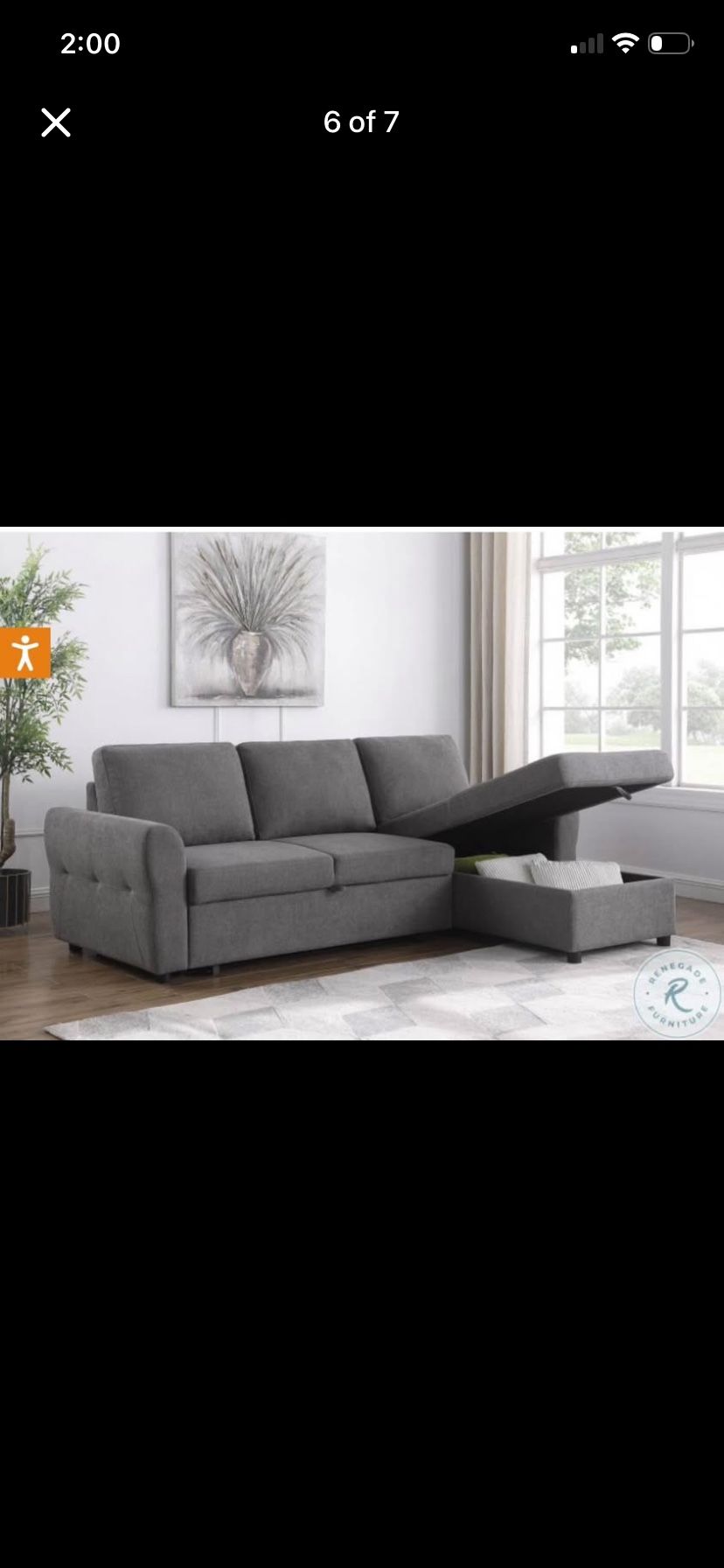 Sofa with Storage
