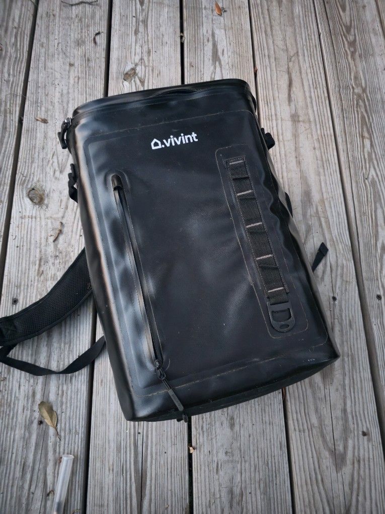 Cooler Backpack Insulated Coolpack VIVINT Beach Pool Outdoor Cooler Camping Leak Proof Black