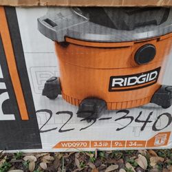 Ridgid Shop Vac