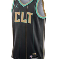 NWT…Charlotte Hornets 2022/23 City Edition Blank Swingman Jersey Men’s…Sz: Large