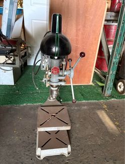 Untested Vintage Duro Cast-Iron Drill Press
