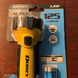 Dorcy Flashlight W/batteries Included 