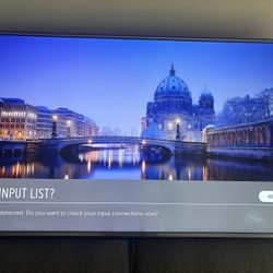 LG smart tv 55’