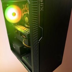 RGB Gaming PC + Monitor – 16GB RAM SSD – Fortnite Ready
