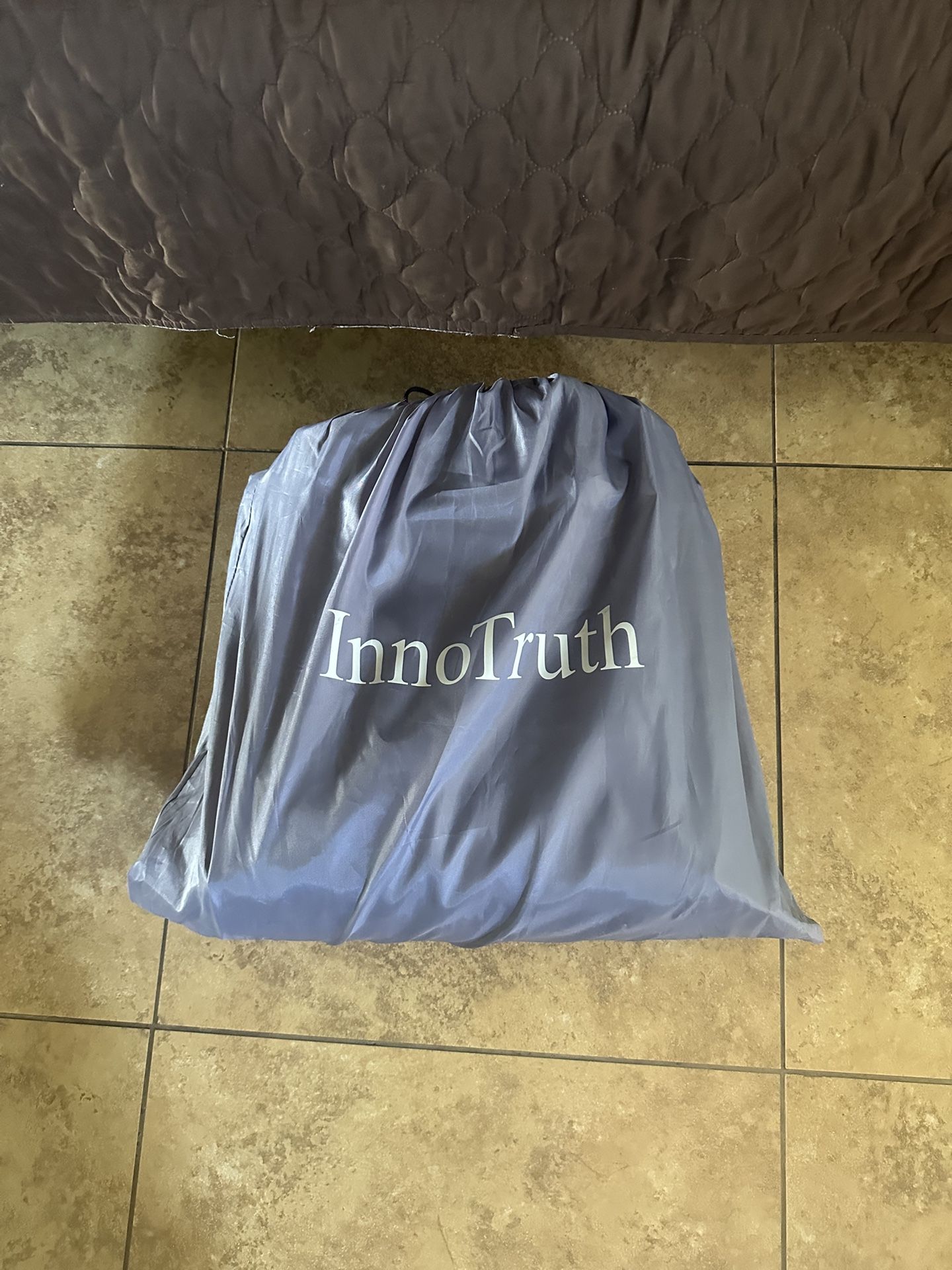 InnoTruth Queen Camping Air Mattress, Family Choice Award Winner-Inflatable Blow up Mattress with Built-in Pump for Home & Guests, 13" Raised Colchone