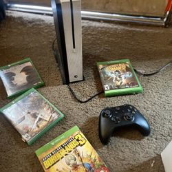 Xbox One With Games And Controller