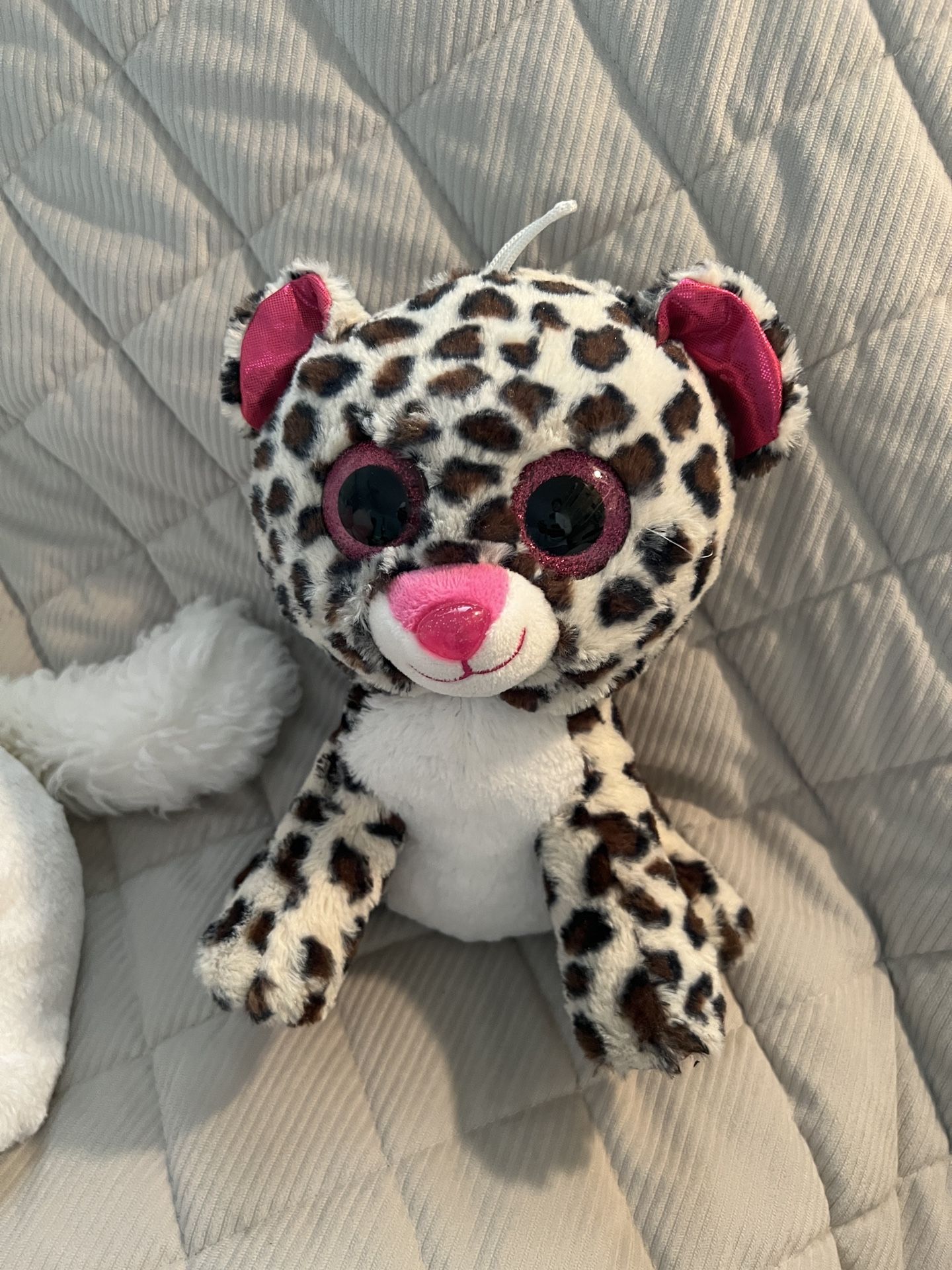 Ty Plush Pink Leopard