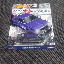 nissan skyline c210 japan 2 historics Hot Wheels