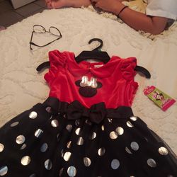 Minnie Mouse Dress. Size 6x