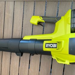 Ryobi Blower With 4ah Battery And A Charger 