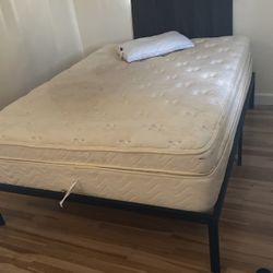 Bed Frame And Mattress 