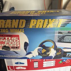 90s THRUSTMASTER GRAND PRIX 1 RACING WHEEL 