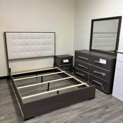 Brand New 4pc. Queen Bedroom Set 