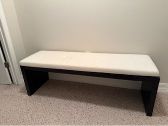 Bench with Cushion