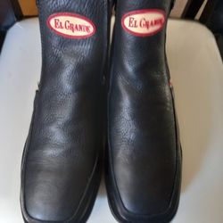 Super Soft Leather Boots With Zipper