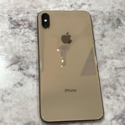 Unlocked Gold iPhone XS Max 256GB 