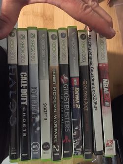 Xbox 360 (20 games and 2 controllers)