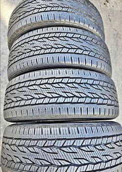 255 55 20 Continental Tires Con 80% de Vida Las 4