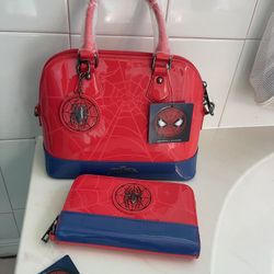 Marvel Spider Man Bag And Wallet Set 