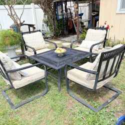 Patio Set Hampton Bay 5 Pieces 