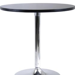 Black Round dining Table/commercial Used 