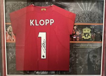 Klopp signed the Liverpool 2019