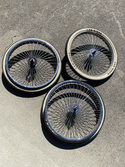 20” 100 Spoke Lowrider Bicycle Rims