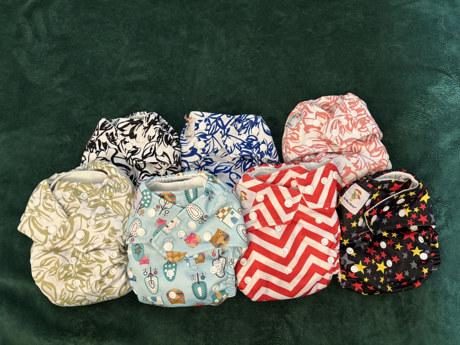 Kawaii Baby Cloth Diapers