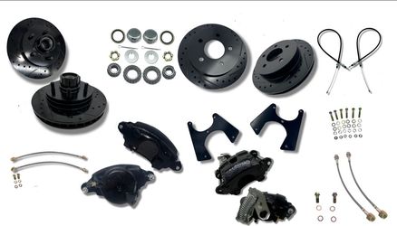 1(contact info removed) Chevy C-10 complete front and rear brake kit factory 5x5 bolt pattern
