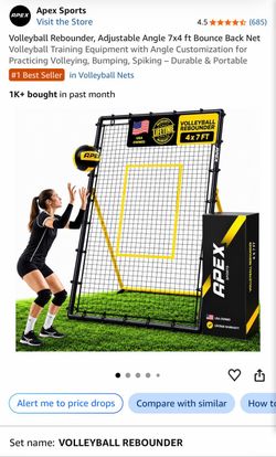 Volleyball Rebounder Net