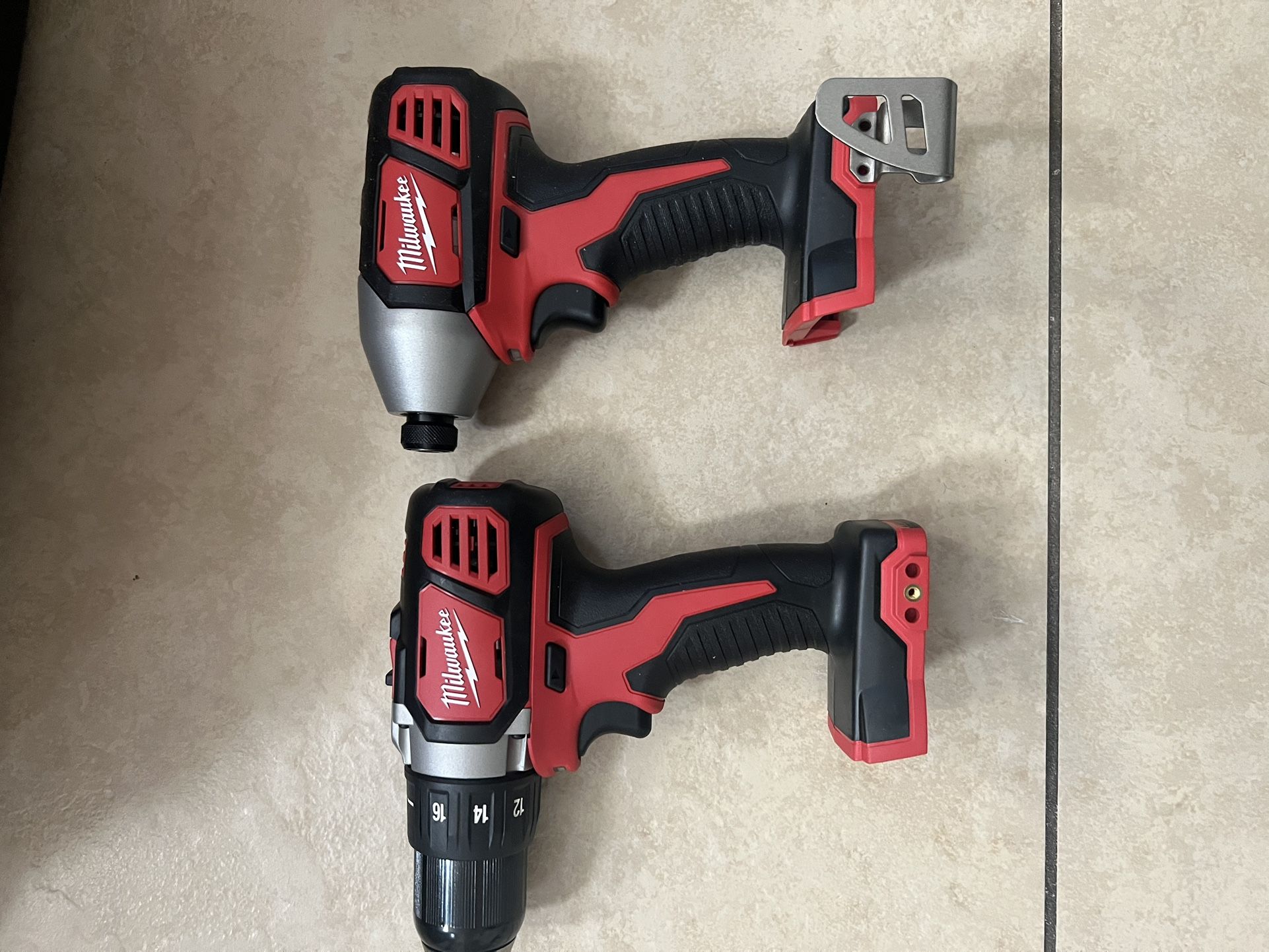 Milwaukee M18 Impact And Drill Combo 