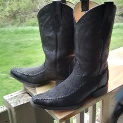 Boots  Men's Size 9.5 Black Leather