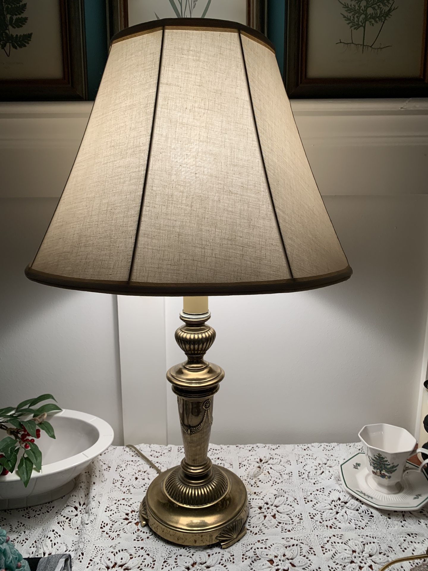 Solid Brass Lamp