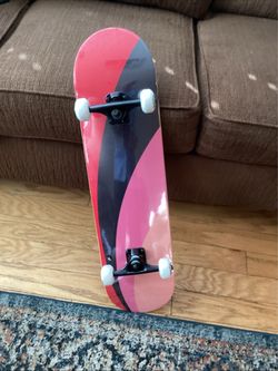 NEW 31” x 8” White Fang Complete Skateboard