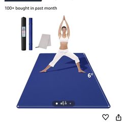 Exercise Mat Blue Large 