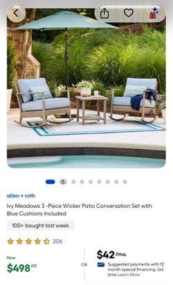 Patio set