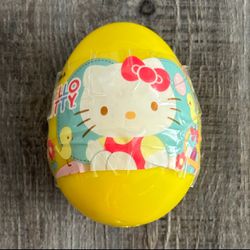 Large Easter Egg with Sanrio Hello Kitty Treats Inside