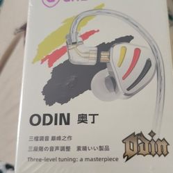 HJX QKZ ODING Wired Earbuds with 1DD Three sound adjustment modes 10mm irregular dual magnetic coil speaker,in Ear Monitors, Deep Bass Sound Wired Ear