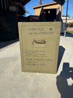 Military Transport & Storage Case MIL-C-4710