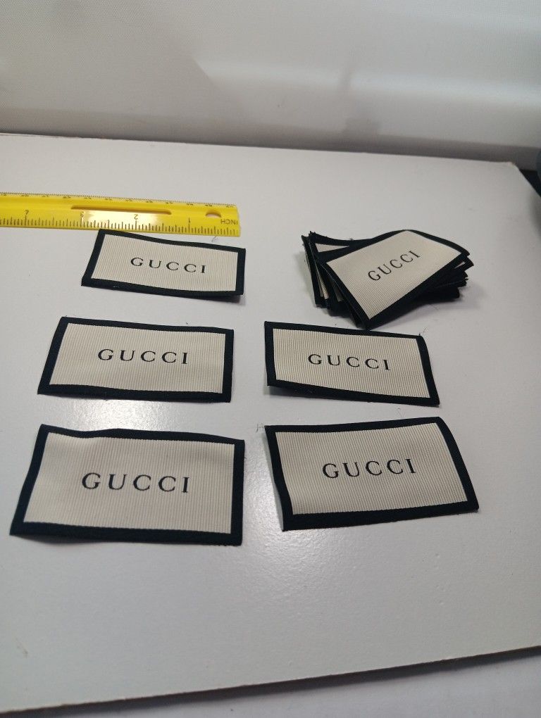 New Gucci Tags Lot Of 10