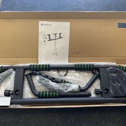 NEW Doorway Pull-Up Bar w/ Resistance Bands