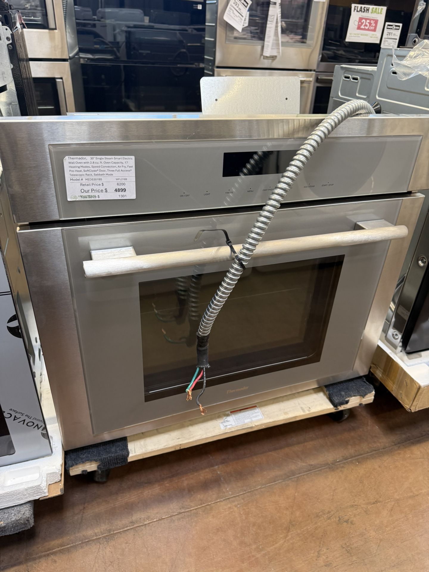 Thermador 30” electric wall oven